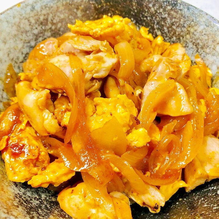 お弁当に!鶏肉と卵の甘酢炒め